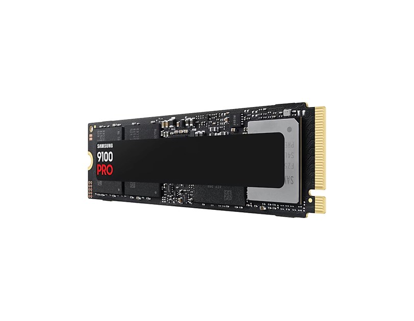 Samsung 9100 Pro 2TB NVMe PCIe 5.0 M.2 SSD, R/W: 14700/13300 MB/s, (MZ-VAP2T0BW)