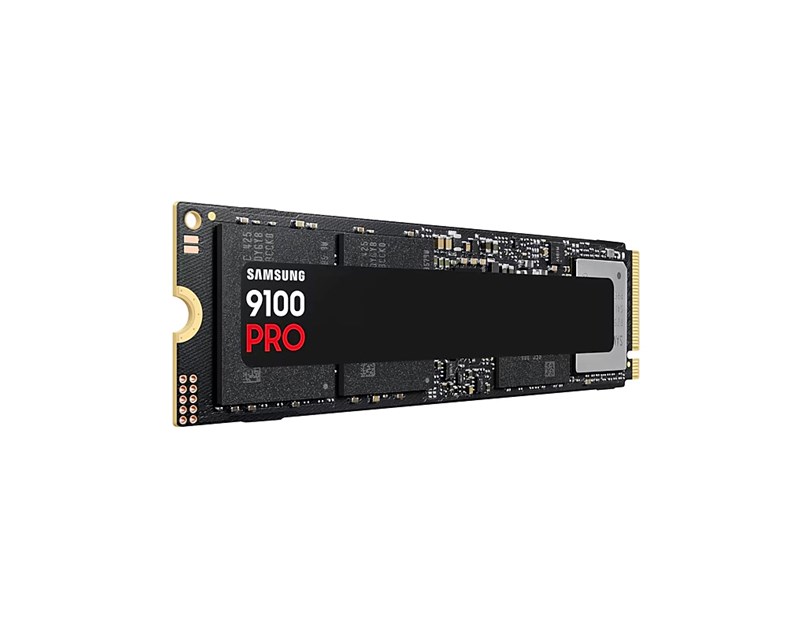 Samsung 9100 Pro 2TB NVMe PCIe 5.0 M.2 SSD, R/W: 14700/13300 MB/s, (MZ-VAP2T0BW)