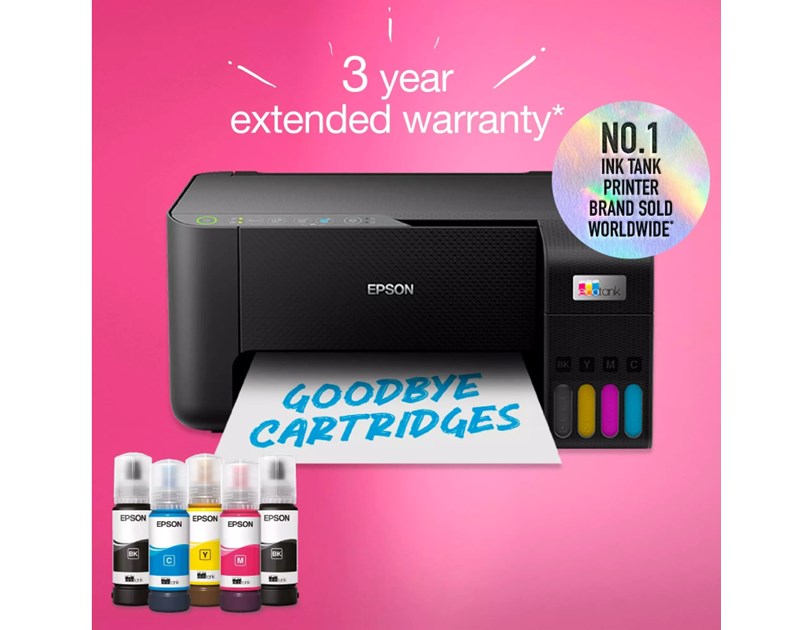Epson EcoTank L3271 MFP Color pisač 5760x1440 DPI, c/b 10/5 str/min, Epson Connect, USB/Wifi (C11CJ67435)