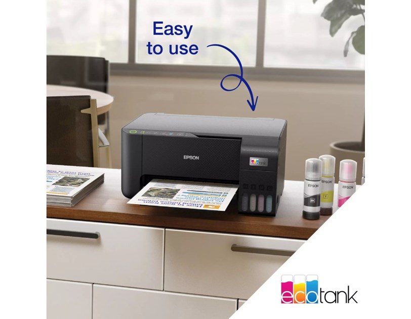 Epson EcoTank L3271 MFP Color pisač 5760x1440 DPI, c/b 10/5 str/min, Epson Connect, USB/Wifi (C11CJ67435)