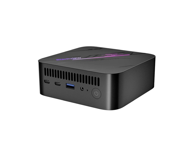 BLACKVIEW MP100 Mini PC, AMD Ryzen 7 5825U, 16GB DDR4, 512GB SSD, AMD Radeon Graphics, Wi-Fi 6, bluetooth 5.2, 1xDP, 1xHDMI, 2xUSB, 1xLAN, Win11Pro