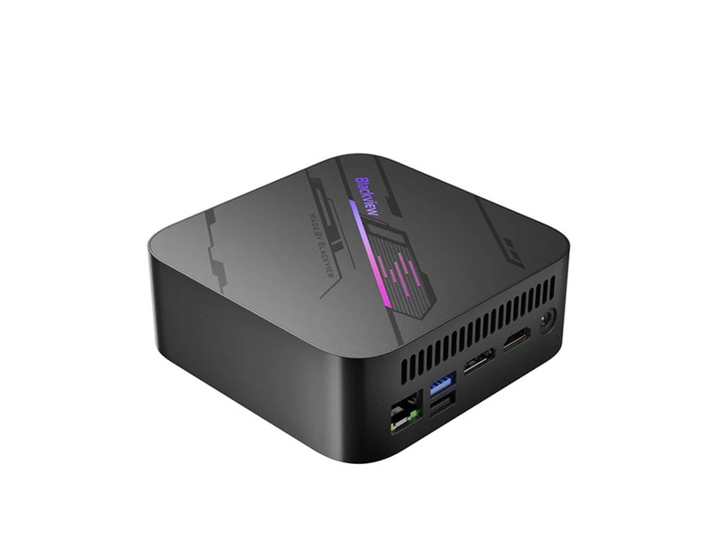 BLACKVIEW MP100 Mini PC, AMD Ryzen 7 5825U, 16GB DDR4, 512GB SSD, AMD Radeon Graphics, Wi-Fi 6, bluetooth 5.2, 1xDP, 1xHDMI, 2xUSB, 1xLAN, Win11Pro