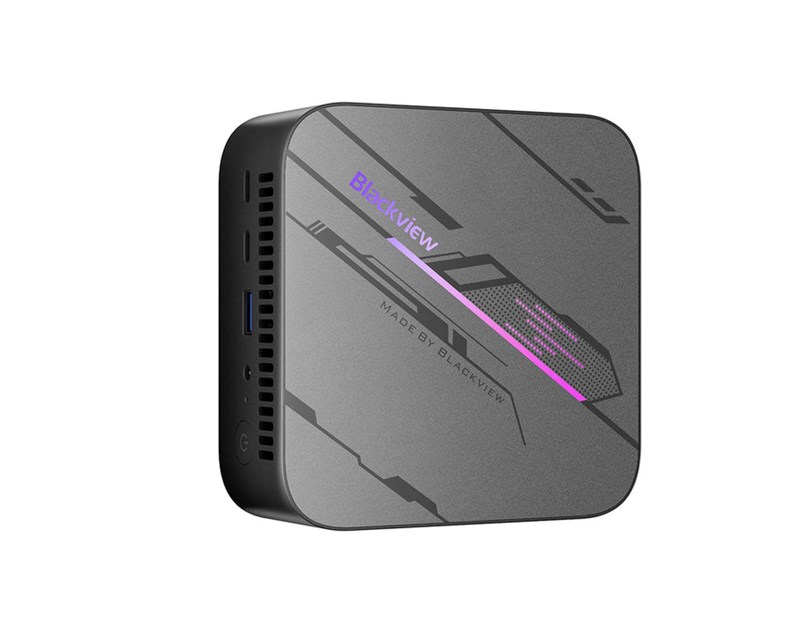 BLACKVIEW MP100 Mini PC, AMD Ryzen 7 5825U, 16GB DDR4, 512GB SSD, AMD Radeon Graphics, Wi-Fi 6, bluetooth 5.2, 1xDP, 1xHDMI, 2xUSB, 1xLAN, Win11Pro