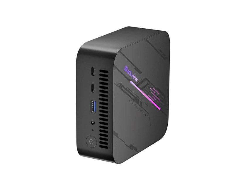 BLACKVIEW MP100 Mini PC, AMD Ryzen 7 5825U, 16GB DDR4, 512GB SSD, AMD Radeon Graphics, Wi-Fi 6, bluetooth 5.2, 1xDP, 1xHDMI, 2xUSB, 1xLAN, Win11Pro