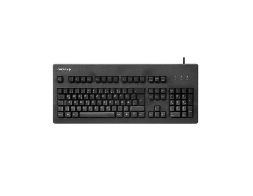 Cherry G80-3000 tipkovnica (mehanička) MX blue switch, USB, crna