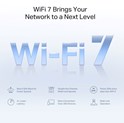 Mercusys BE9300 Whole Home Mesh Wi-Fi 7 System 688Mbps/2880Mbps/5760Mbps (2.4GHz/5GHz/6GHz) 3×2.5 Gbps Ports (WAN/LAN auto-sensing) Mercusys app