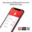 Mercusys BE9300 Whole Home Mesh Wi-Fi 7 System 688Mbps/2880Mbps/5760Mbps (2.4GHz/5GHz/6GHz) 3×2.5 Gbps Ports (WAN/LAN auto-sensing) Mercusys app