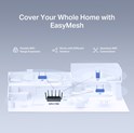 Mercusys BE9300 bežični usmjerivač (Tri-Band Wi-Fi 7 Router) 574Mbps/2880Mbps/5760Mbps (2.4GHz/5GHz/6GHz), 802.11be/ax/ac/a/b/g/n, 3×G-LAN, 1×G-WAN, 6x fiksne omni-direkcione antene