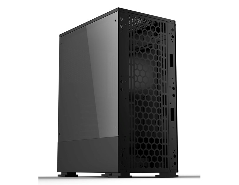 Bit Force ORION ARGB-2 Midi Tower ARGB Gaming PC ATX kućište bez napajanja, crno
