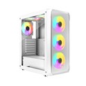 Bit Force SWAN ARGB-4 Gaming Midi Tower ATX kućište bez napajanja, bijelo