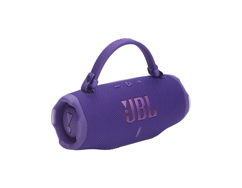 JBL Charge 6 prijenosni zvučnik BT5.4, vodootporan IP68 do 28h slušanja, AI Sound Boost, 45W, Auracast, ljubičasti