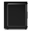 Sharkoon RGB WAVE Midi Tower ATX kućište bez napajanja, prednji/stražnji RGB ventilatori 4×120mm,Type-C (USB 3.2 Gen 2)x1,USB 3.0x2, crno