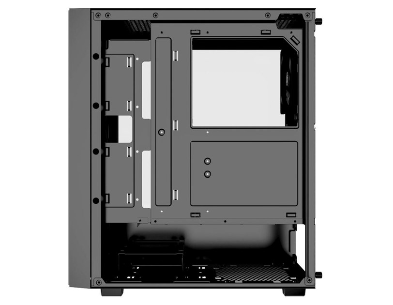 Cratos Pro v1  PC - Intel i5-14400, 16GB DDR5, 1TB SSD, Intel UHD, Windows 11 Professional + tipkovnica/miš