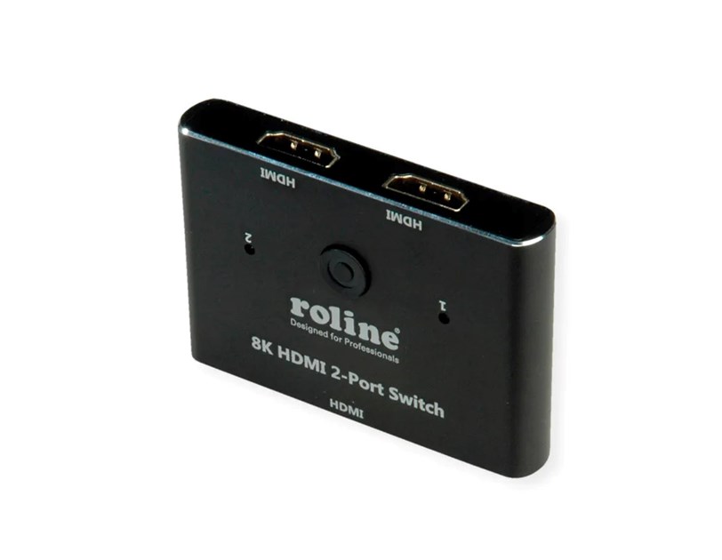Roline HDMI dvosmjerni preklopnik 8K60 (2 ulaza/1 izlaz)