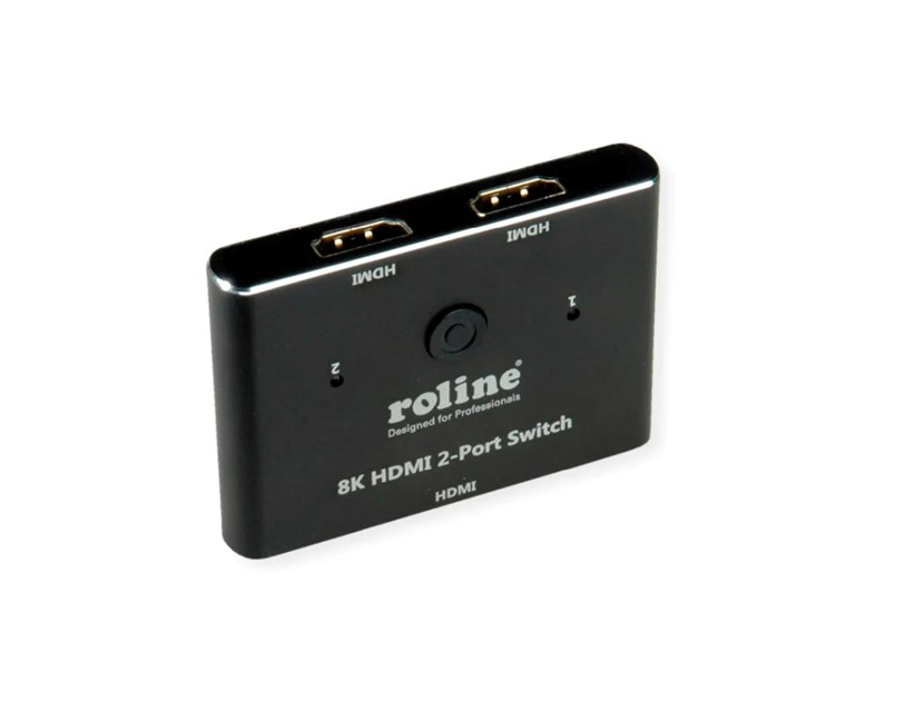 Roline HDMI dvosmjerni preklopnik 8K60 (2 ulaza/1 izlaz)