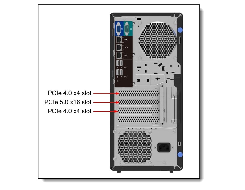 Lenovo ThinkSystem ST50 V3 Xeon E-2434 (4C 3.4GHz 12MB Cache/55W), SW RAID, 2x960GB VA 960GB Read Intensive SATA 6Gb NHS SSD, 1x32GB, 500W 94% Efficiency, No DVD, 3 year