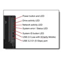 Lenovo ThinkSystem ST50 V3 Xeon E-2434 (4C 3.4GHz 12MB Cache/55W), SW RAID, 2x960GB VA 960GB Read Intensive SATA 6Gb NHS SSD, 1x32GB, 500W 94% Efficiency, No DVD, 3 year