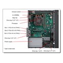 Lenovo ThinkSystem ST50 V3 Xeon E-2434 (4C 3.4GHz 12MB Cache/55W), SW RAID, 2x960GB VA 960GB Read Intensive SATA 6Gb NHS SSD, 1x32GB, 500W 94% Efficiency, No DVD, 3 year