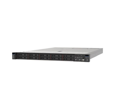 Lenovo ThinkSystem SR630 V3 Xeon Silver 4510 (12C 2.4GHz 30MB Cache/150W), 32GB (1x32GB, 4800MHz 1Rx4 DDR5 RDIMM), 8 SAS/SATA, 9350-8i Internal, 1x1100W Titanium, 6 Performance Fans, XCC2 Platinum