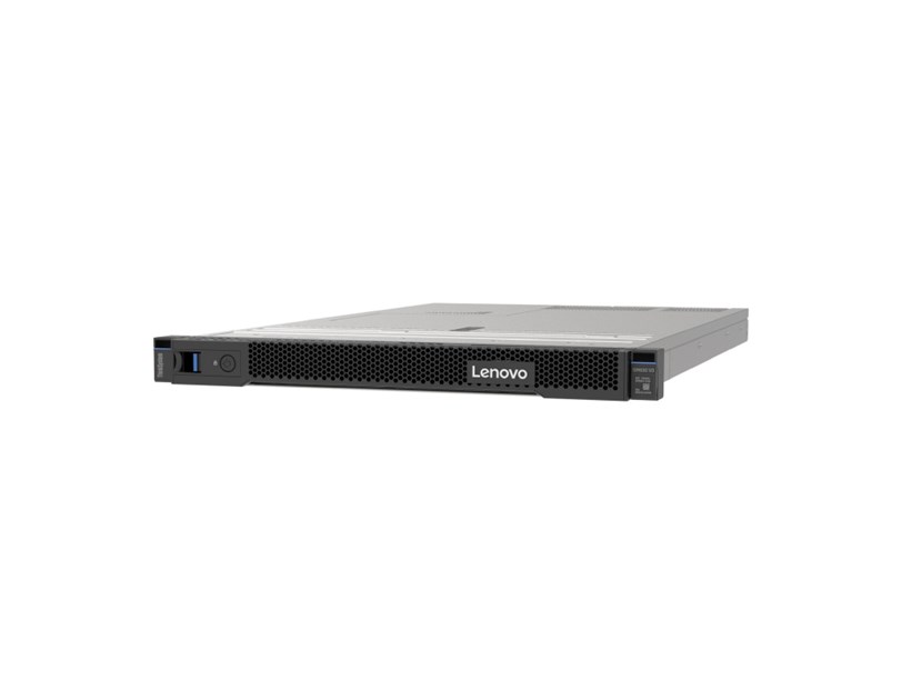 Lenovo ThinkSystem SR630 V3 Xeon Silver 4510 (12C 2.4GHz 30MB Cache/150W), 32GB (1x32GB, 4800MHz 1Rx4 DDR5 RDIMM), 8 SAS/SATA, 9350-8i Internal, 1x1100W Titanium, 6 Performance Fans, XCC2 Platinum