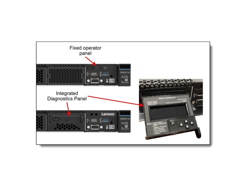 Lenovo ThinkSystem SR630 V3 Xeon Silver 4510 (12C 2.4GHz 30MB Cache/150W), 32GB (1x32GB, 4800MHz 1Rx4 DDR5 RDIMM), 8 SAS/SATA, 9350-8i Internal, 1x1100W Titanium, 6 Performance Fans, XCC2 Platinum