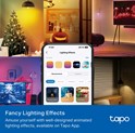 TP-Link Tapo Smart Wi-Fi višebojna žarulja E14, 8.6W, 470lm, 2500K - 6500K, glasovna kontrola (Amazon Alexa & Google Assistant)