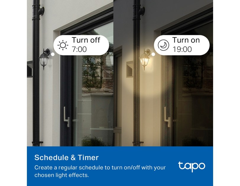 TP-Link Tapo Smart Wi-Fi višebojna žarulja E14, 8.6W, 470lm, 2500K - 6500K, glasovna kontrola (Amazon Alexa & Google Assistant)