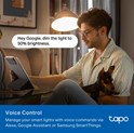 TP-Link Tapo Smart Wi-Fi višebojna žarulja E14, 8.6W, 470lm, 2500K - 6500K, glasovna kontrola (Amazon Alexa & Google Assistant)