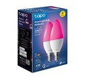 TP-Link Tapo Smart Wi-Fi višebojna žarulja E14, 8.6W, 470lm, 2500K - 6500K, glasovna kontrola (Amazon Alexa & Google Assistant)