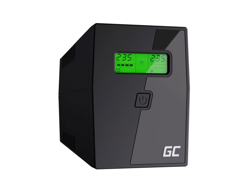 Green Cell UPS (UPS02) Micropower 800VA/480W, Line Interactive AVR, LCD