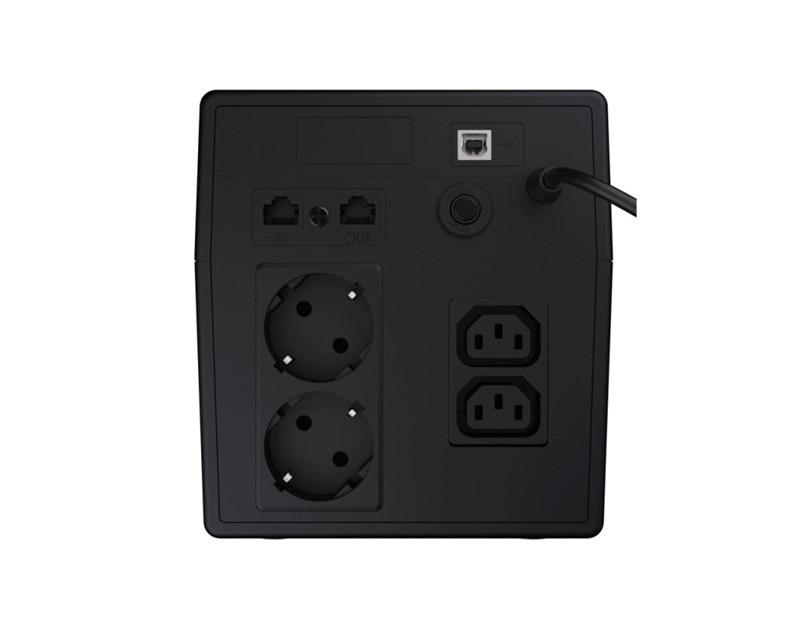 Green Cell UPS (UPS03) Micropower 1000VA/600W, Line Interactive AVR, LCD