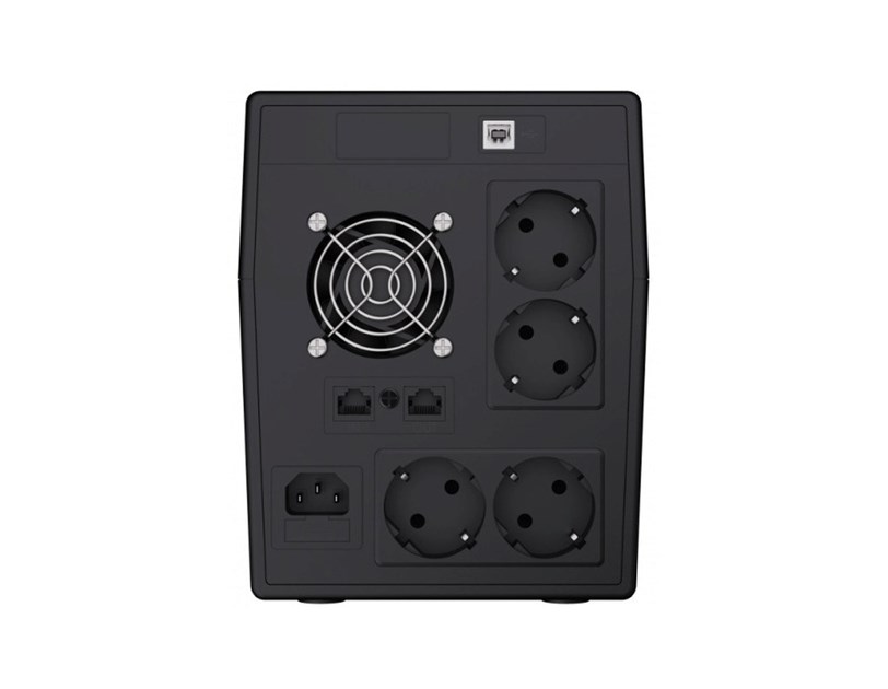 Green Cell UPS (UPS04) Micropower 1500VA/900W, Line Interactive AVR, LCD