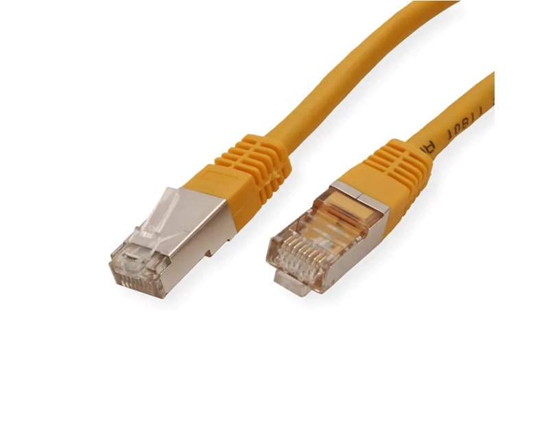 Roline VALUE S/FTP (PiMF) mrežni kabel oklopljeni Cat.6, 7.0m, žuti