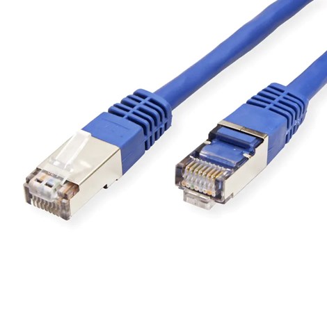 Roline VALUE S/FTP (PiMF) mrežni kabel oklopljeni Cat.6, 3.0m, plavi