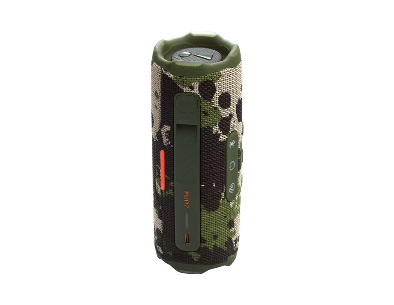 JBL Flip 7 prijenosni zvučnik BT5.4, vodootporan IP68 do 16h slušanja, AI Sound Boost, 45W, Auracast, maskirni