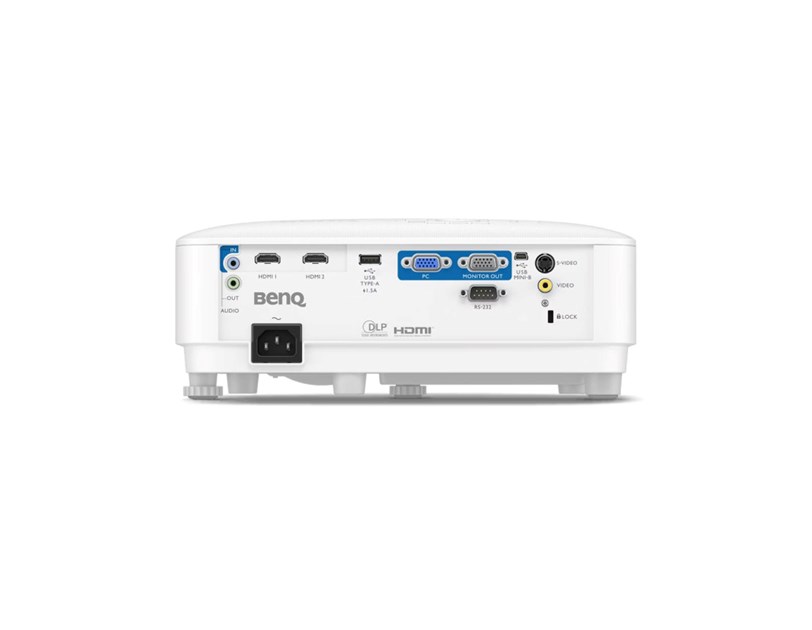BenQ MW550 DLP WXGA (1280×800) projektor, 16:10, 3600lm, 20000:1, 2×HDMI, 1×USB Mini B, zvučnik