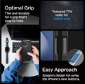 Spigen Core Armor, matte black - iPhone 16 Pro (ACS08157)