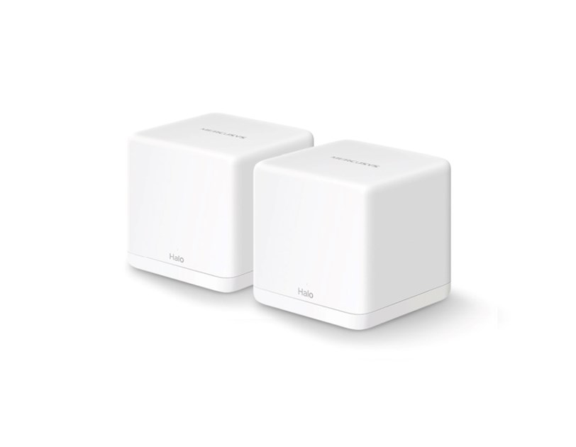 Mercusys AC1300 Halo H30G (2 pack) Whole-Home Mesh Wi-Fi, Dual-Band 400Mbps/867Mbps (2.4GHz/5GHz), 802.11 a/b/g/n/ac, 2×G-LAN