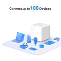 Mercusys AC1300 Halo H30G (2 pack) Whole-Home Mesh Wi-Fi, Dual-Band 400Mbps/867Mbps (2.4GHz/5GHz), 802.11 a/b/g/n/ac, 2×G-LAN