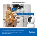 TP-Link Tapo C230 AI kamera 3K 5MP, H.264, 360°/114° Pan/Tilt, Advanced Night Vision, microSD, dvosmjerni audio, AI detekcija pokreta, Wi-Fi, Tapo app
