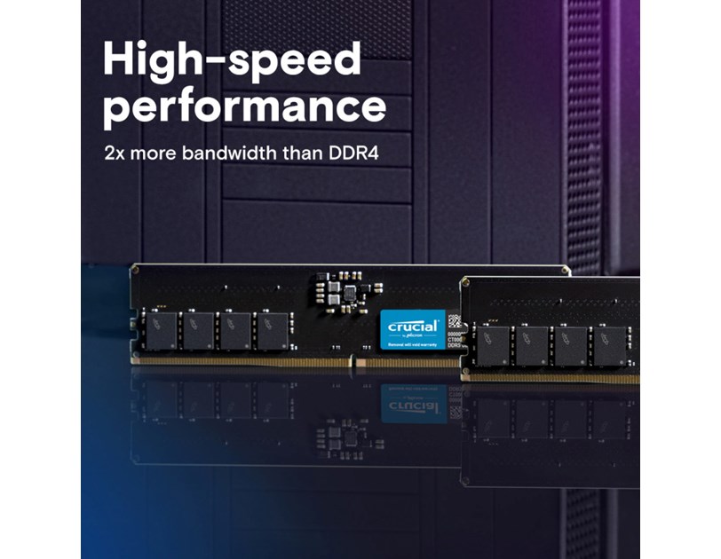 Crucial 16GB DDR5-4800 UDIMM CL40