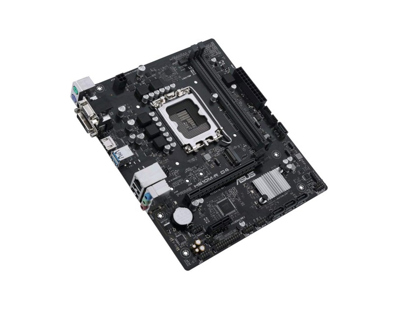 Asus MB H610M-R D4-SI, S.1700, Intel H610, DDR4/3200, PCIe 4.0, G-LAN, VGA/HDMI/DVI-D, mATX