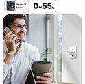 UGREEN zidni punjač 30W, USB-C, GaN, set, bijelii