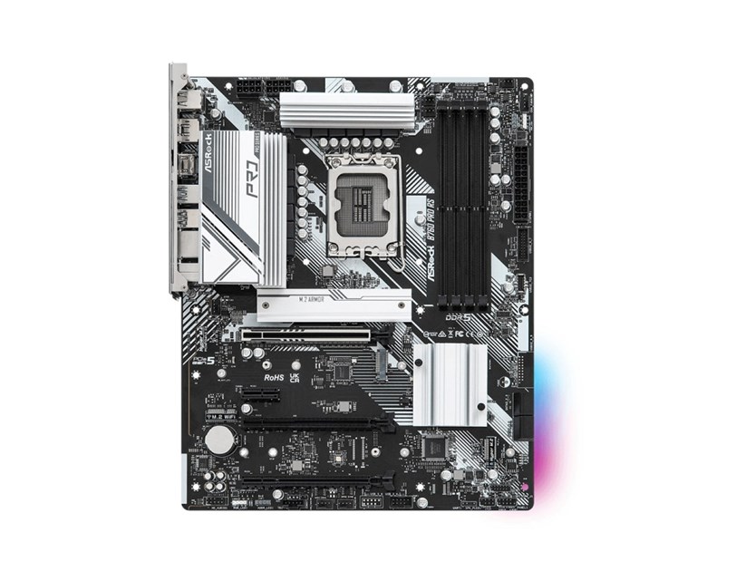 ASRock MB B760 PRO RS, S.1700, DDR5/7200MHz(OC), PCIe 5.0, 2.5 G-LAN, DP/HDMI, ATX