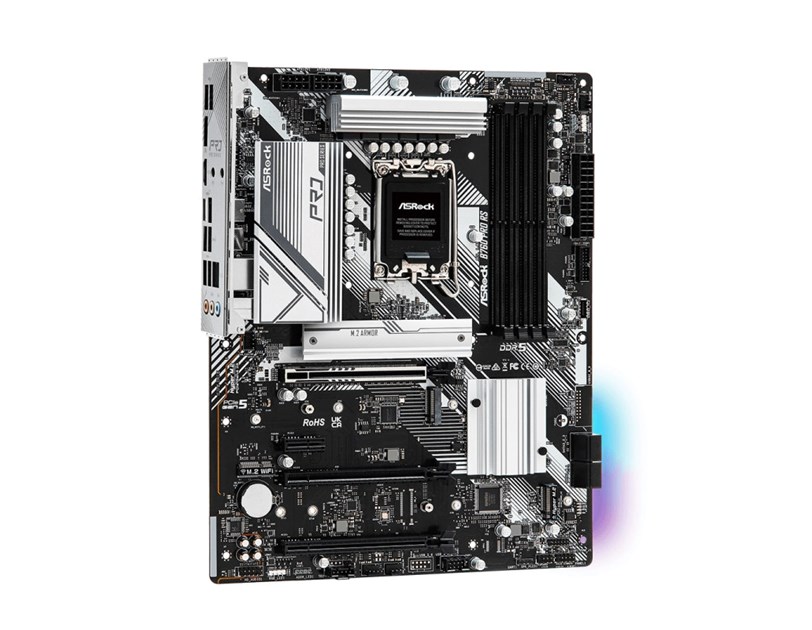 ASRock MB B760 PRO RS, S.1700, DDR5/7200MHz(OC), PCIe 5.0, 2.5 G-LAN, DP/HDMI, ATX