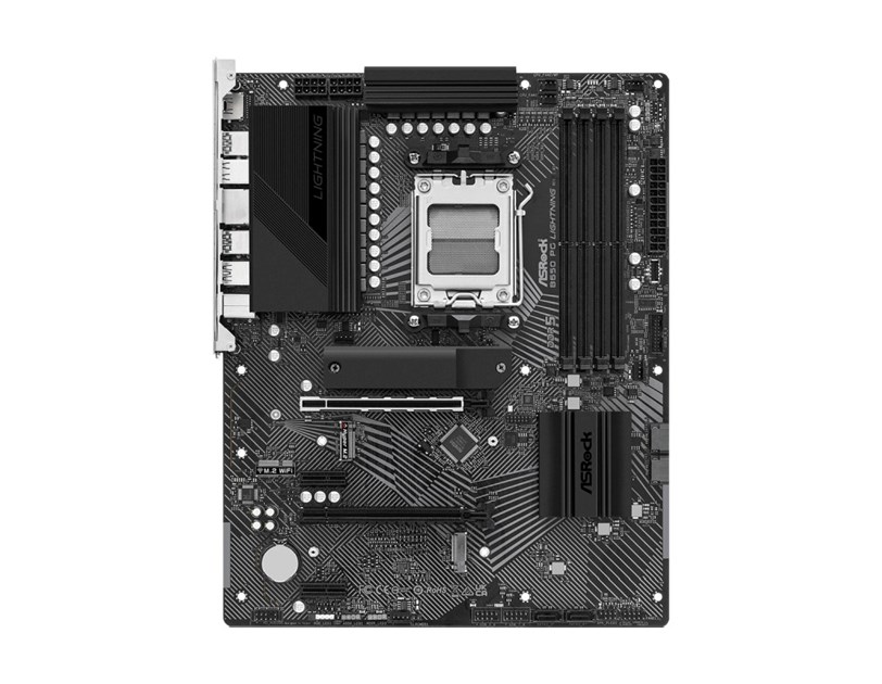 Asrock B650 PG Lightning, AM5, 4x DDR5/7200MHz(OC), PCIe 4.0, 7.1ch, G-LAN, HDMI, ATX