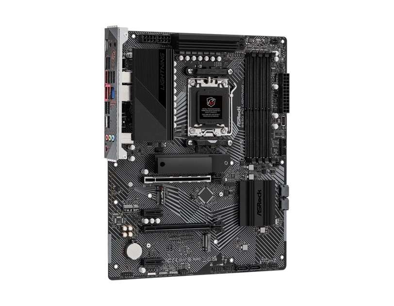 Asrock B650 PG Lightning, AM5, 4x DDR5/7200MHz(OC), PCIe 4.0, 7.1ch, G-LAN, HDMI, ATX