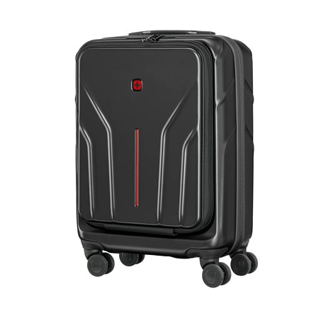 Wenger kofer Amplix Carry-On za ručnu prtljagu, odvojeni utor za prijenosnike do 16", crni