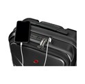 Wenger kofer Amplix Carry-On za ručnu prtljagu, odvojeni utor za prijenosnike do 16", crni