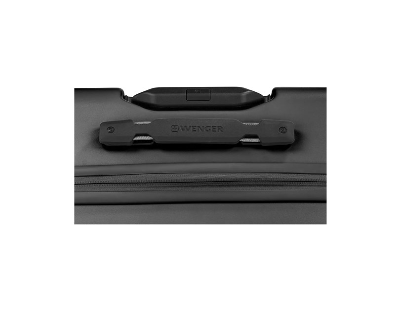 Wenger kofer Amplix Carry-On za ručnu prtljagu, odvojeni utor za prijenosnike do 16", crni
